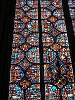 Paris, Sainte Chapelle (haute), Vitrail (02)
